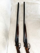 Matched Pair Union Armera 12GA SXS Shotguns - Beautiful! - 12 of 12