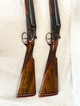 Matched Pair Union Armera 12GA SXS Shotguns - Beautiful! - 8 of 12