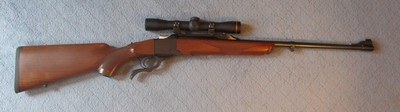 Ruger No. 1 in rare caliber - Image 1 of 15