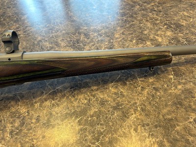 Ruger 77 Hawkeye Predator 204 Ruger matte stainless steel with factory scope rings - Image 3 of 12