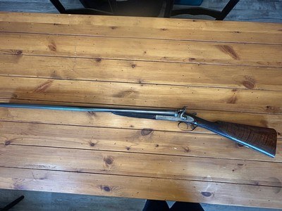 T.S. Adams English Hammer Gun 12ga 12 gauge 2-3/4