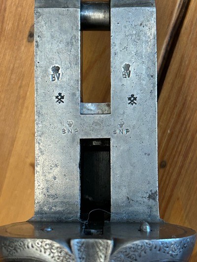 T.S. Adams English Hammer Gun 12ga 12 gauge 2-3/4