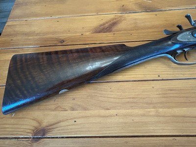 T.S. Adams English Hammer Gun 12ga 12 gauge 2-3/4