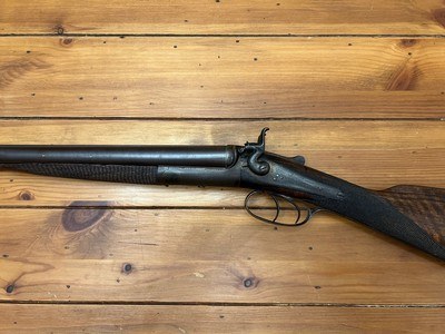 Wilkes 20ga 20 Gauge English hammer gun 29-3/4