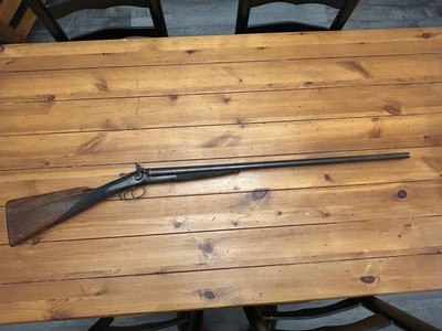 Wilkes 20ga 20 Gauge English hammer gun 29-3/4