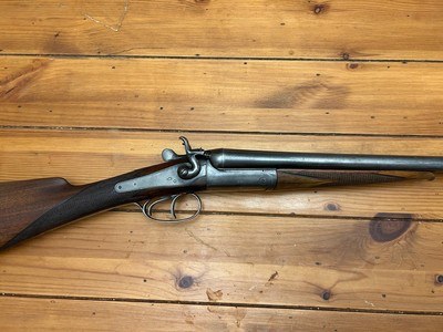 THOMAS JOHNSON & SON 'TARGET' TOPLEVER HAMMER GUN 20-BORE 20ga 20 gauge 28-1/8