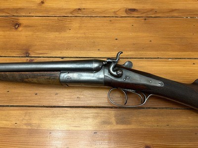 THOMAS JOHNSON & SON 'TARGET' TOPLEVER HAMMER GUN 20-BORE 20ga 20 gauge 28-1/8