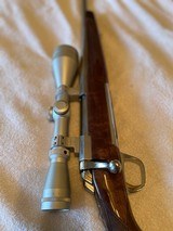 Browning 7mm rem White Gold Medallion w/ Silver Leupold