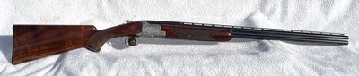 Browning Diana Grade 28 gauge, Custom Shop Engraved, Superposed 28 Ga Shotgun in Browning Case. - Image 3 of 15
