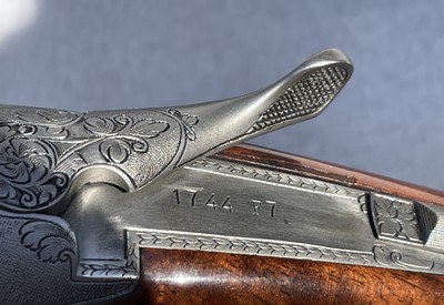 Browning Diana Grade 28 gauge, Custom Shop Engraved, Superposed 28 Ga Shotgun in Browning Case. - Image 5 of 15