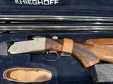 Krieghoff K-80 Plantation Grade – Nickel Finish – Factory Hand Engraved - 2 of 11