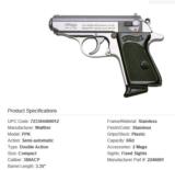 WALTHER PPK 380 3.35 - 1 of 1