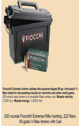  FIOCCHI 223 50GR V-MAX 200RD IN PLANO BOX
**MADE IN USA ** - 3 of 5