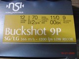 12GA 2 3/4" #00 BUCK 9 PELLETS (10) PER BOX - 2 of 2