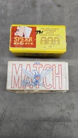 79rd Speer 45cal 225gr, 58rd 1971 Match 45 Match 230gr