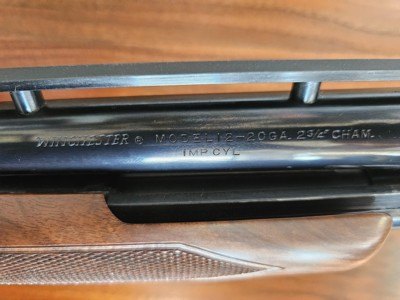 Winchester model 12 QUAIL UNLIMITED SPONSER EDITION 20 GA 26 INCH BARREL IMPROVED CYL - Image 7 of 8