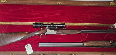 BROWNING SUPER POSED DOUBLE 30-06/20GA24/26INCH BARRELS - Image 1 of 12