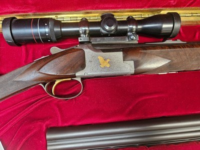 BROWNING SUPER POSED DOUBLE 30-06/20GA24/26INCH BARRELS - Image 5 of 12
