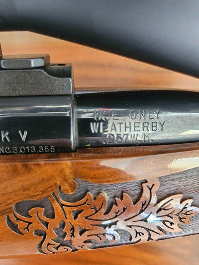 WEATHERBY MK5 257WM 24 INCH BARREL - Image 6 of 9
