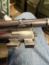 Ferlach Combination gun, 16ga over 7x57 with very detailed engravings, with Hensoldt Wetzlar Dialytan 4x Scope - 10 of 12