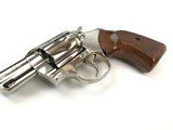 1978 colt cobra in nickel finish 38 special with a hammer and a colt box - 3 of 10