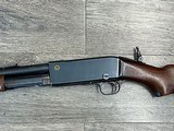 Remington Model 14, Pump action 35 rem, flip up peep sight, Nice Sporting Rifle - 3 of 9