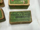 Here is six boxes of 32 caliber rifle ammo. This is pretty rare ammo, original boxes. - 2 of 6