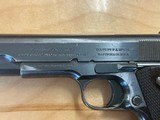Colt 1911US Army 45 semi auto pistol with date correct leather holster Made in 1914 - 7 of 10