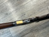 Winchester model 1873 in 32 cal. Lever action rifle with 21” octagon bbl, with special butt end - 8 of 10