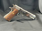 Colt 1911 MK IV, Government model, Series 80, made in 1984 in Nickel finish, No Box Excellent Condition LOOK - 5 of 10