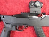 CUSTOM RUGER CHARGER 22LR TAKE DOWN WITH BINARY TRIGGER AND BRACE - 4 of 5