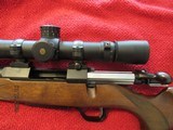 BROWNING (JAPAN) LEFT HAND A-BOLT HUNTER 243 WSSM (WINCHESTER SUPER SHORT MAGNUM) WITH AMMO AND LEAPOLD VX3 LR SCOPE - 12 of 15