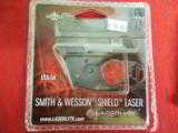 S&W,
M&P- SHIELD,
WITH
LASER,
40
S&W,
COMPACT,
3.1" BARREL,
TWO MAGAZINES,, N.I.B. - 11 of 19