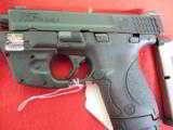 S&W,
M&P- SHIELD,
WITH
LASER,
40
S&W,
COMPACT,
3.1" BARREL,
TWO MAGAZINES,, N.I.B. - 3 of 19