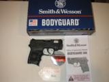 SMITH & WESSON
BODY
GUARD
380 A.C.P.
WITH
LASER
6 + 1
ROUNDS
N. I.
B. - 4 of 9