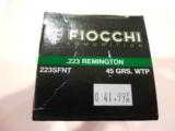 FIOCCHI
223
45 GR.
NON-TOXIC
FRANGIBLE
50
ROUND
BOXES
(( SALE
$ 29.99)) - 1 of 9