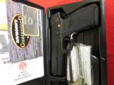 RUGER
SR 45,
45 A.C.P.
TWO - 10
ROUND
MAGS,
Adjustable 3-Dot Sights,
N.I.B. - 12 of 15