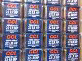 CCI
MINI - MAG,
22
L.R.
COPPER
PLATED
HOLLOW
POINT
36 GR.
1,260
F.P.S.
100
ROUND
BOXES - 1 of 12