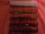 22 L.R.
AMMO,
WINCHESTER,
100
RD.
BOXES,
1300 F.P.S.
40 GR.
ROUND
NOSE
COPPER
PLATED - 6 of 14