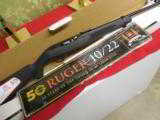 RUGER
10 / 22
COLLECTOR,
MODEL # 21105,
WITH
3- 10
ROUND
MAGAZINES, FIBER
OPTIC SIGHTS, NEW IN BOX - 2 of 15