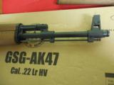 GSG -
A.T.I.
AK-47 W,
22 L.R. ,
RFFLE.
24
ROUND
MAGAZINE,
NEW
IN
BOX
- 6 of 15