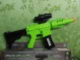 Z-77
ZOMBIE
PURGE
A.G.E.
FULL
AUTO
RIFLE,
200
FEET
PER
SEC.
HOLDS
500
ROUNDS
OF
6
M.M.
AIRSOFT
BB's - 4 of 21