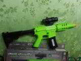 Z-77
ZOMBIE
PURGE
A.G.E.
FULL
AUTO
RIFLE,
200
FEET
PER
SEC.
HOLDS
500
ROUNDS
OF
6
M.M.
AIRSOFT
BB's - 5 of 21