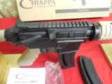CHIAPPA- M-FOUR-22 L.R. - RIFLE,2-28 + 1- ROUND- MAGS.,DESERTTAN,CARRYHANDEL,FACTORYNEWINBOX- 5 of 25