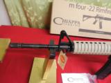 CHIAPPA- M-FOUR-22 L.R. - RIFLE,2-28 + 1- ROUND- MAGS.,DESERTTAN,CARRYHANDEL,FACTORYNEWINBOX- 8 of 25