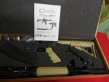 CHIAPPA- M-FOUR-22 L.R. - RIFLE,2-28 + 1- ROUND- MAGS.,DESERTTAN,CARRYHANDEL,FACTORYNEWINBOX- 2 of 25