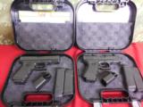 GLOCK
G-23,
GENERATION
3
PRE
OWNED,
NIGHT
SIGHTS,
3- 13
ROUND
MAGS,
MAG.
LOADER,
MANAUL,
&
HARD
CASE
- 1 of 15
