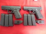 GLOCK
G-23,
GENERATION
3
PRE
OWNED,
NIGHT
SIGHTS,
3- 13
ROUND
MAGS,
MAG.
LOADER,
MANAUL,
&
HARD
CASE
- 7 of 15