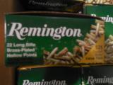 REMINGTON22 L.R.AMMO525PERBOXGOLDENBULLETVALUEPACKBRASSPLATEDHOLLOWPOINT1280F.P.S. - 3 of 10