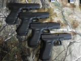 GLOCK
G - 22
PRE-OWNED
{ POLICE TRADE
IN'S }
REAL
NICE
GUNS,
GEN. 3,
NIGHT
SIGHTS,
COMES
WITH
3- 15
ROUND
MAGAZINES,
- 2 of 15